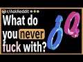 What do you never duck with?