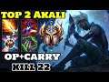 Wild Rift Akali - Top 2 Akali Player PRO Gameplay Akali Mains Rank Challenger