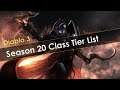 Diablo 3 Season 20 Class Tier List