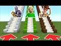 DO NOT CHOOSE THE WRONG STAIRS (BALDI BASICS, EVIL WOODY, THANOS) IN MINECRAFT !! Minecraft Mod