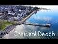 Drone View at Crescent Beach