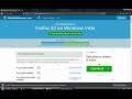 Firefox Developer Edition on Windows Vista with extended kernel