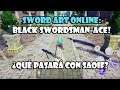 NUEVO MMORPG PARA MÓVILES, SWORD ART ONLINE: BLACK SWORDSMAN - ACE!
