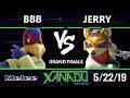 S@X 303 SSBM - BBB [L] (Falco) Vs. Jerry [W] (Fox) - Smash Melee Grand Finals