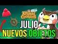 TODOS los NUEVOS OBJETOS de JULIO en Animal Crossing New Horizons 2021