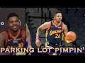 📺 Bazemore “parking lot pimpin’ out in the left corner” (45% on 3s); “worked on the body…mechanics”