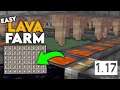 How To Make a Working LAVA FARM in Minecraft 1.17(Fast and Easy)