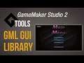 Instant menue with buttons for GameMaker Studio 2 [Gml Gui Library]