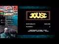 Joust for the Atari 8 bit Computer Gameplay Livestream - Played on a real 1200XL w/ MyIDE-II
