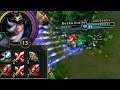League of Legends but I follow a 10 year old Ashe guide