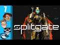 Let's Play Splitgate Part 7 - Team Rumble Modes: Instagib, Big Head Snipers, Gun Game, etc.
