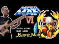 Mega Man 6 /// Flame Man /// Cover