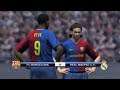 Pro Evolution Soccer 2009 - FC Barcelona vs Real Madrid Gameplay (720p60fps)