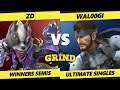 The Grind 162 Winners Semis - ZD (Fox, Wolf) Vs. Wal00gi (Snake) Smash Ultimate - SSBU