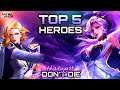 Top 5 Heroes That Just Won't Die | Top 5 Random Tier List | Arena of Valor | Liên Quân Mobile | RoV