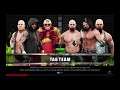 WWE 2K19 Ricochet,Steve Austin,Hulk Hogan VS AJ Styles,Anderson,Gallows 6-Man Elimination Tag Match