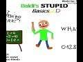 baldi stupid basics 3d csak egy kicsit hackeltem benne