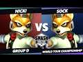 SWT Championship Group D - Nicki (Fox) Vs. Sock (Fox) SSBM Melee Tournament