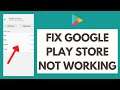 Fix Google Playstore Not Working Error | Google Playstore Server Error