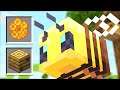 How to use New BEE Mobs Update! (Minecraft 1.15 Snapshot)