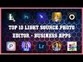 Top 10 Light Source Photo Editor Android App