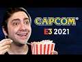 alanzoka assistindo a Capcom na E3 2021