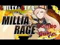 [Guilty Gear -Strive-] pecks Combo Guide of Millia Rage 4K 60fps