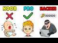 NOOB vs PRO vs HACKER - Brain Out