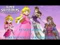 SSBU - Peach (me) & Zelda vs Fake Bowser & Dark Ganondorf