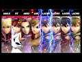 Super Smash Bros Ultimate Amiibo Fights – Request #20574 Team Swordmen vs Lucina army