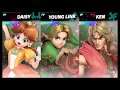 Super Smash Bros Ultimate Amiibo Fights   Request #4951 Daisy vs Young Link vs Ken