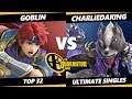 The Quarantine Series Top 32 - Goblin (Roy) Vs. Charliedaking (Wolf) Smash Ultimate - SSBU