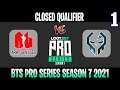 AG vs Execration Game 1 | Bo3 | Closed Qualifier BTS Pro Series SEA Season 7 | DOTA 2 LIVE