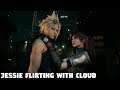 Final Fantasy 7 REMAKE - Jessie Flirting Hard With Cloud