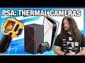 When Thermal Cameras Shouldn't Be Used (PS5, Xbox, CPU Coolers, & Cases)