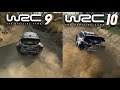 WRC 10 vs WRC 9 | graphics, sound, physics | 4k 60fps