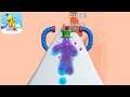 Blob Runner 3D - All Levels Gameplay Android, iOS (Levels 731-735)