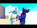 CAPTAIN & BANSHEE VS EVERY FACTION PART2 -TOTALLY ACCURATE BATTLE SIMULATOR TABS GAMEPLAY
