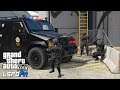 GTA 5 - GANG HQ RAID! LSPDFR Episode #208 Lenco Bearcat SWAT Team Raids Gang!