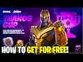 HOW TO GET THE THANOS SKIN IN FORTNITE FOR FREE! (How to Win the Thanos Cup DETAILS!)