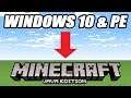Minecraft How To Convert PE & W10 Worlds Into PC (Java Edition) Tutorial