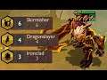 3 RAPID FIRECANNON 3 STAR TRUNDLE | 6 SKIRMISHER 4 DRAGONSLAYER | SET 5 TFT