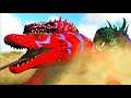 Caçando Black Godzillas Para Conquistar o Coração da Varan Alpha do Fogo! Ark Survival Evolved