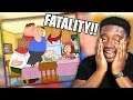 FAMILY GUY MORTAL KOMBAT! | Family Guy Try Not To Laugh!