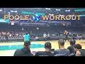 📺 Jordan Poole (+Juan Toscano-Anderson) workout/threes at Warriors pregame before Charlotte Hornets