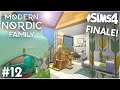 Kinderzimmer & Atelier | Modern Nordic Family Haus bauen #12 | Die Sims 4 Let's Build mit Tipps