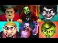 Scary Teacher 3D, Scary Stranger 3D, Scary Robber, Scary Butcher 3D, Scary Child, The Siblings