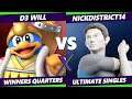 S@X 430 Winners Quarters - D3_Will (Dedede) Vs. NickDistrict14 (Wii Fit) Smash Ultimate - SSBU