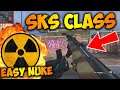 EASY NUKE SKS CLASS SETUP Modern Warfare Best Class Setup - Renetti Class