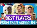 FIFA 22 BEST PLAYER RATINGS FROM EACH AGE!! FT. MIURA, MESSI, MOUKOKO ETC... (FIFA 22)